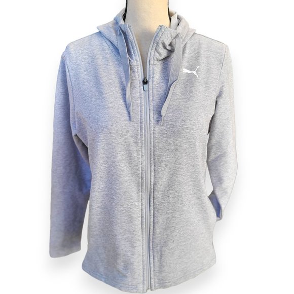 Puma Full Zip Logo Hoodie XL (Child) - Picture 4 of 12